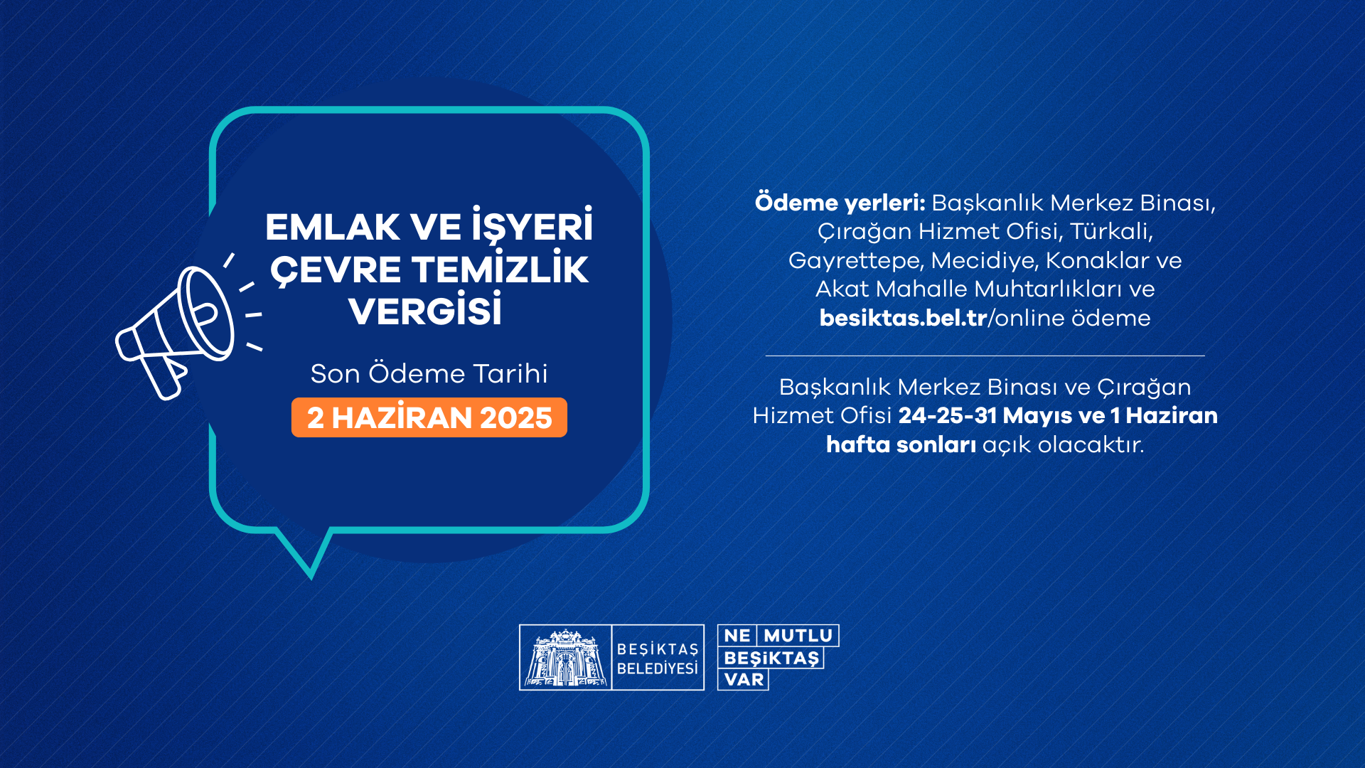  Emlak ve İş Yeri Çevre Temizlik Vergisi